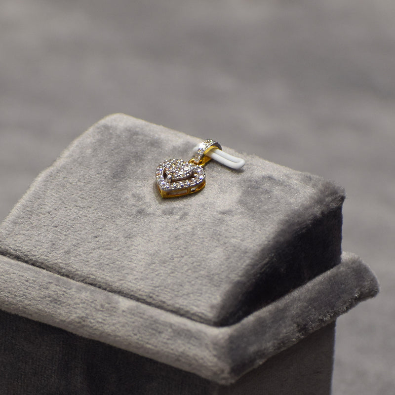 Yellow Gold Heart Shape Pendant