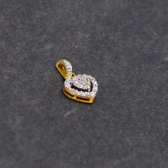Yellow Gold Heart Shape Pendant