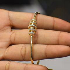 Spiral design kada bracelet