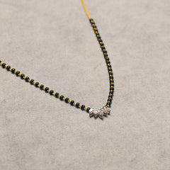 5 Marquise Small Pendant Mangalsutra
