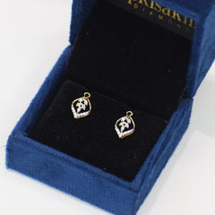 Skeletal leaf shape dailywear Earrings