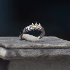 White Gold Marquise Ring