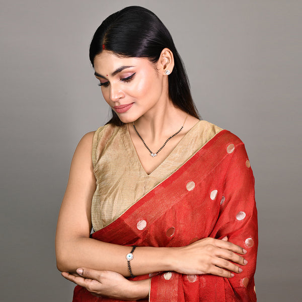 5 Marquise Small Pendant Mangalsutra