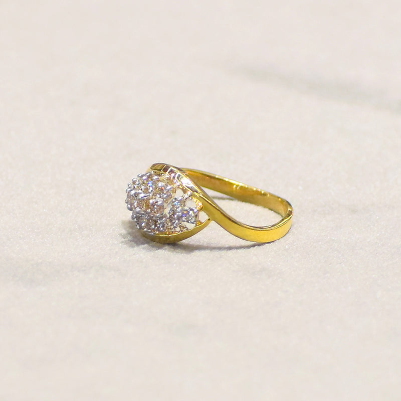 Yellow gold regular use ring
