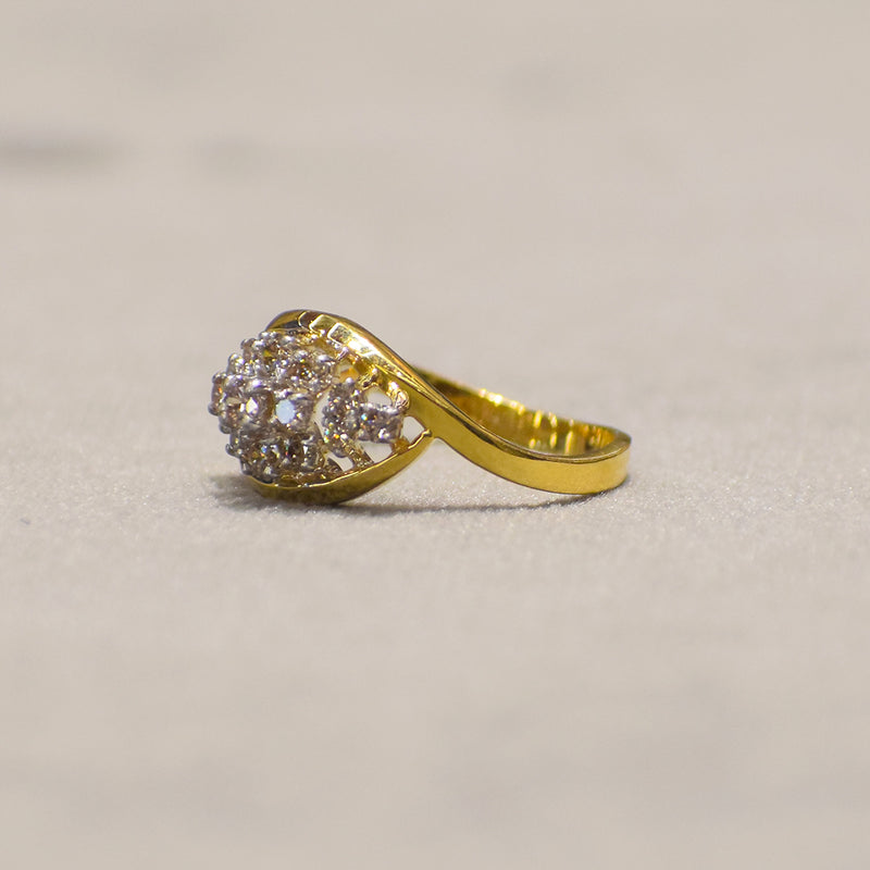 Yellow gold regular use ring