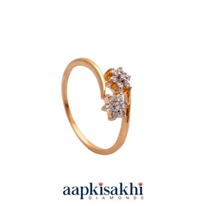 Dual Nakshatra Diamond Ring