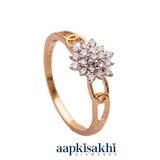 Clustered Diamond Ring