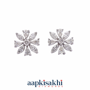 Marquise Diamond Earring